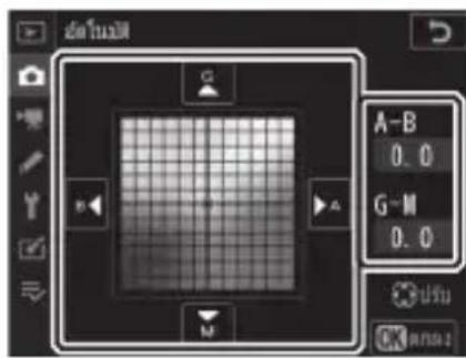 NIKON D6 - การปรับไวต์บาลาณซ์แบบละเอียด - 1