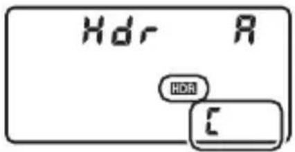 NIKON D6 - การปรับการตั้งค่า HDR - 1