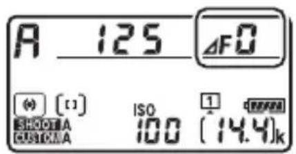 A 125 AF0 [+] ISO [1] (14.4)k SHOOT A CUSTOMA 100