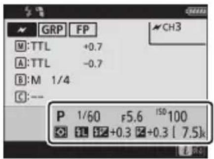 GRP FP M:TTL +0.7 A:TTL -0.7 B:M 1/4 C:-- P 1/60 F5.6 ISO 100 +L +2 +0.3 +0.3 [ 7.5]k