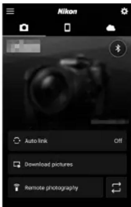 NIKON D6 - การเชื่อมต่อกับอุปกรณ์ที่จับคู่ - 2