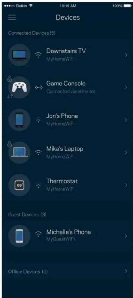 LINKSYS Max-Stream MR7350 - Menu de navigation - 3
