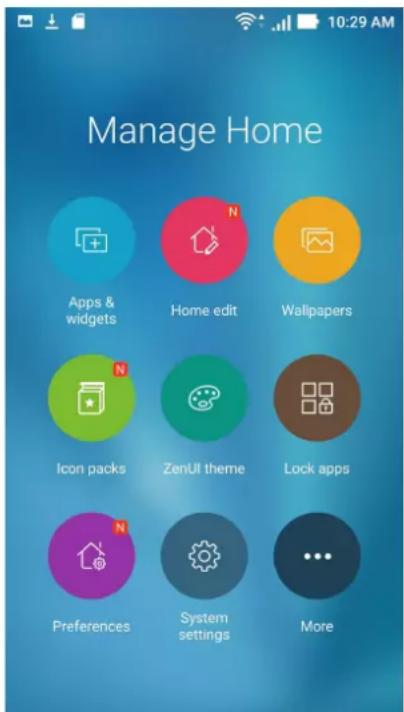 ASUS ZenFone Zoom S - Tilpasning af din startskærm - 1