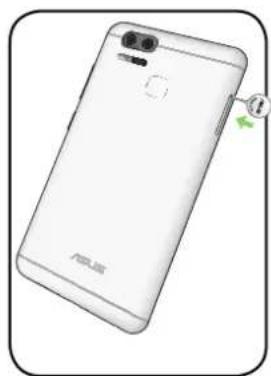 ASUS ZenFone Zoom S - Fjernelse af et Nano-SIM-kort - 1