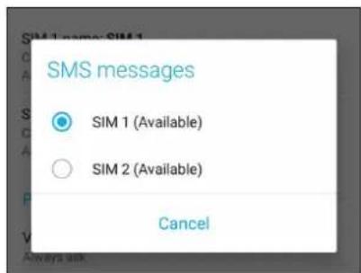 ASUS ZenFone Max M1 - SIM-kort til SMS-beskeder - 1