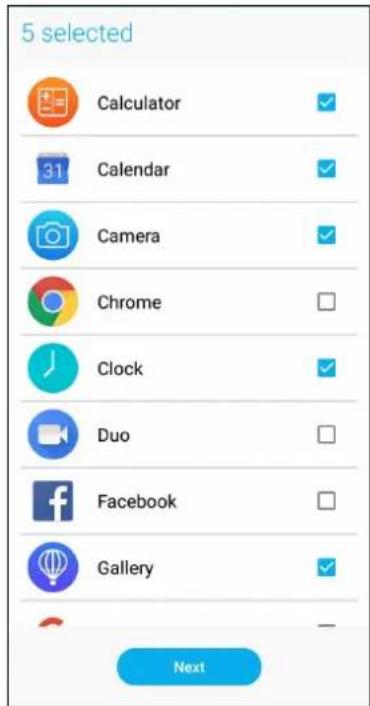ASUS ZenFone Max M1 - Brug af børnefunktionen - 3