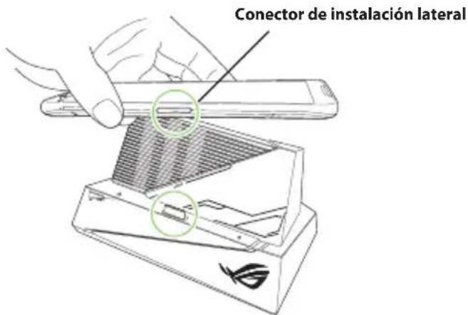 Conector de instalación lateral