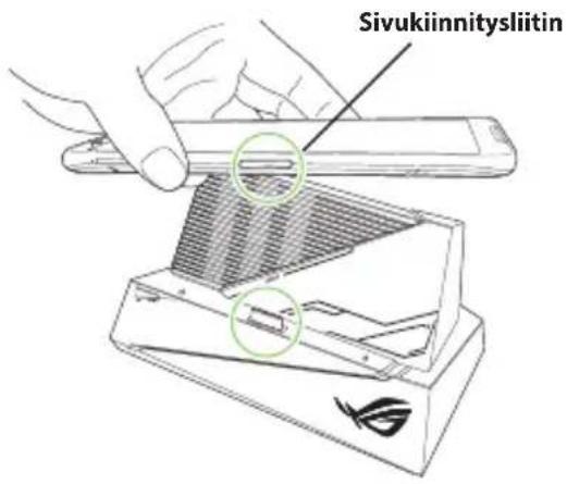 Sivukiinnitysliitin