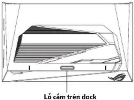Lỗ cắm trên dock