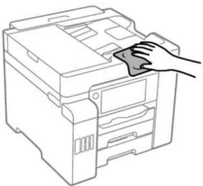EPSON EcoTank ET-5800 - Rengøring af printeren - 1