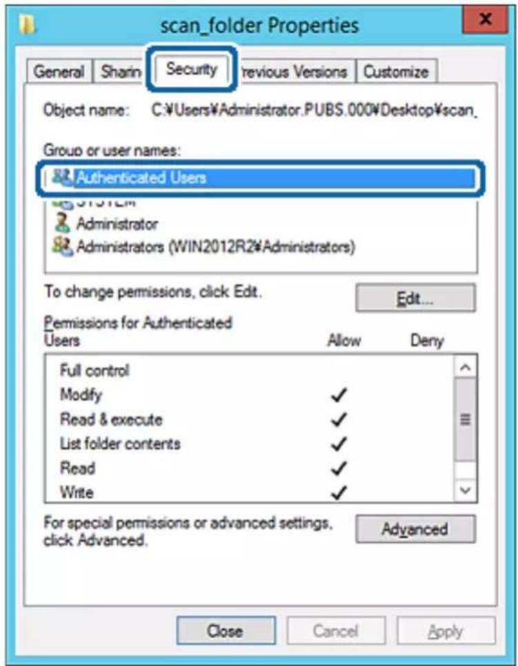 EPSON EcoTank ET-5800 - Eksempel på konfiguration af filservere - 4