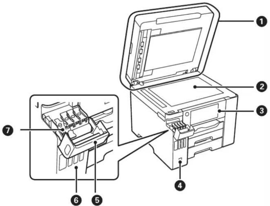 EPSON EcoTank ET-5800 - Forside - 3