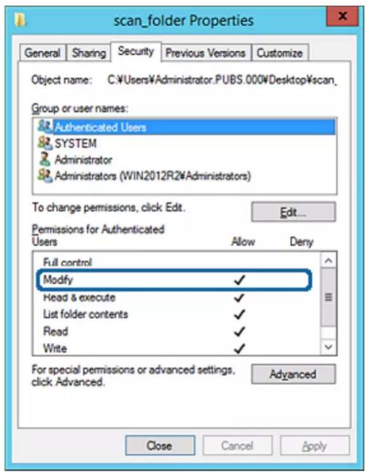 EPSON EcoTank ET-5800 - Eksempel på konfiguration af filservere - 5