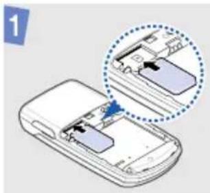 SAMSUNG SGH-J400 - Samle og oplade telefonen - 1