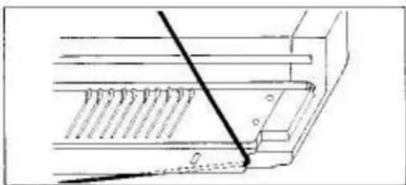 Empisal Knitmaster 360 - TUCK STITCH PATTERN - 4