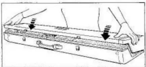 Empisal Knitmaster 360 - REPACKING THE KNITTER - 5
