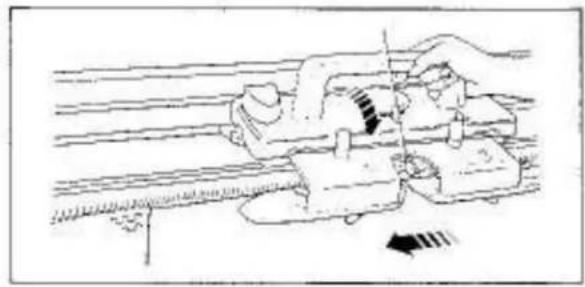 Empisal Knitmaster 360 - NOTES FOR RE-KNITTING - 4