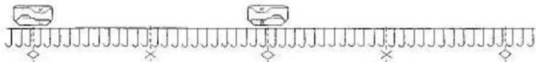 Empisal Knitmaster 360 - LEARNING SINGLE MOTIF VARIATIONS - 2