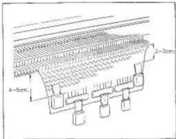 Empisal Knitmaster 360 - READING OPERATION TABLE - 3