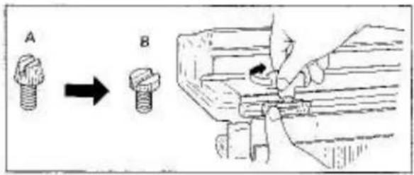 Empisal Knitmaster 360 - NOTE FOR USING THE LACE CARRIAGE - 1