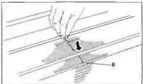 Empisal Knitmaster 360 - If a needle has been damaged... - 3
