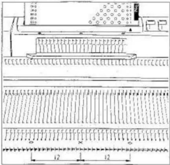 Empisal Knitmaster 360 - INSERTING PUNCH CARD - 3