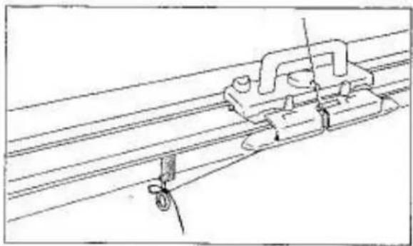 Empisal Knitmaster 360 - SETTING CARRIAGE - 1