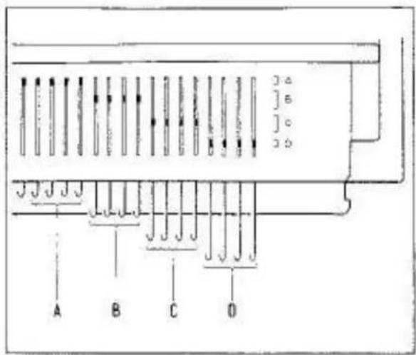 Empisal Knitmaster 360 - ADJUSTING TENSION DIAL - 2