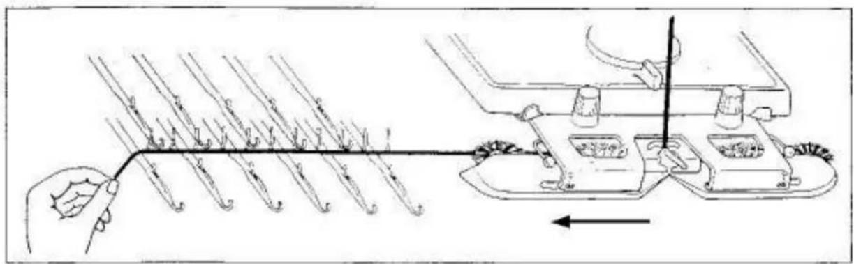 Empisal Knitmaster 360 - SETTING CARRIAGE - 7