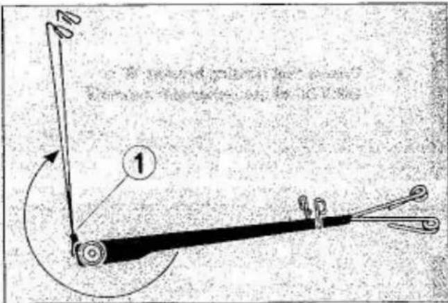 Empisal Knitmaster 325 - YARN BRAKE ASSEMBLY - 1