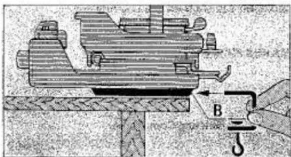 Empisal Knitmaster 325 - THE TABLE CLAMPS - 1