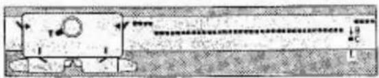Empisal Knitmaster 325 - CARRIAGE SETTING: - 1