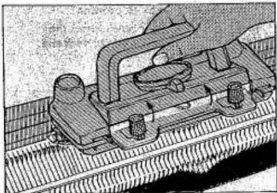 Empisal Knitmaster 325 - PROCEED AS FOLLOWS: - 1