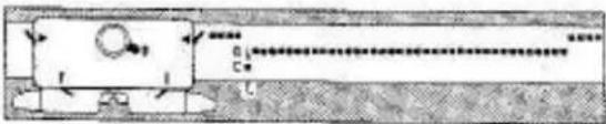 Empisal Knitmaster 325 - CARRIAGE SETTING: - 1