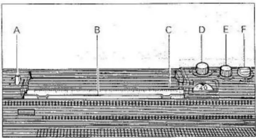 Empisal Knitmaster 325 - PATTERN PANEL - 1