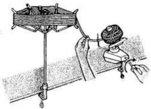 Empisal Knitmaster 321 - PREPARATION OF YARNS - 4