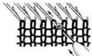 Empisal Knitmaster 321 - UNRAVELLING - 2