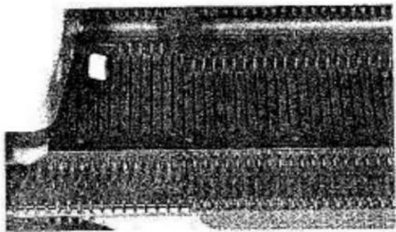 Empisal Knitmaster 321 - INCREASING ONE STITCH AT A TIME - 1