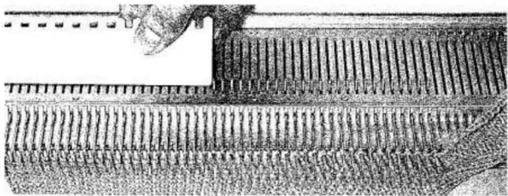 Empisal Knitmaster 321 - PATTERNING - 1