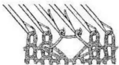 Empisal Knitmaster 321 - BUTTONHOLES FOR SMALL BUTTONS - 4