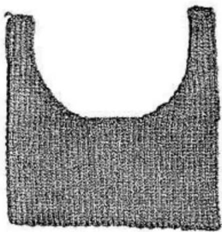 Empisal Knitmaster 321 - THE SECOND HALF IN STITCH PATTERN. - 1