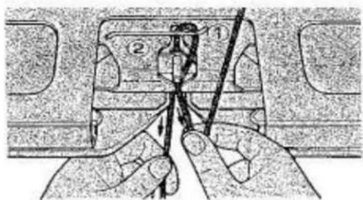 Empisal Knitmaster 321 - UNRAVELLING - 2