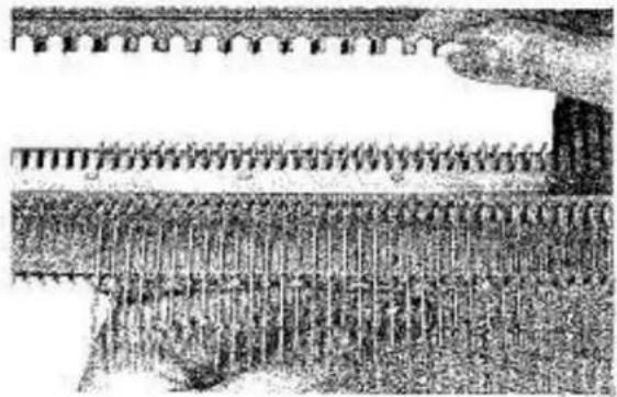 Empisal Knitmaster 321 - SHAPING A 'V' NECK IN A PATTERNED GARMENT - 2