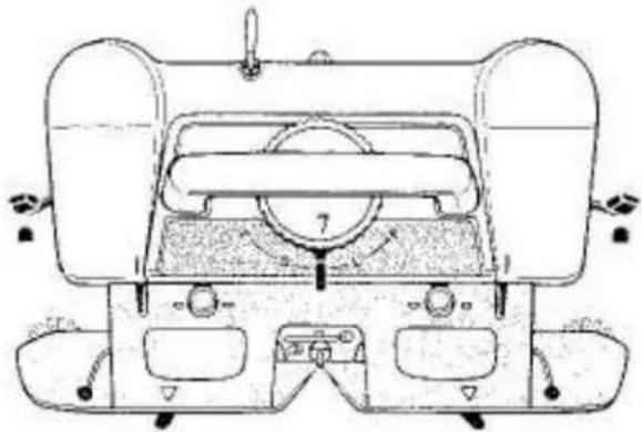 Empisal Knitmaster 321 - POCKETS IN PLAIN KNITTING - 1