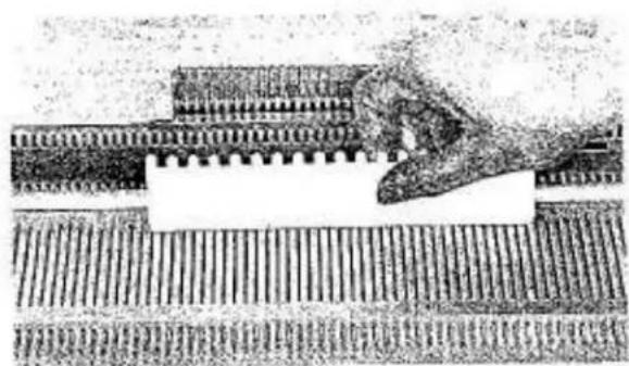 Empisal Knitmaster 321 - THE DIFFERENT NEEDLE POSITIONS - 3