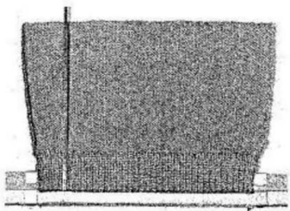 Empisal Knitmaster 321 - BLOCKING OR STEAMING THE DOUBLE WELT - 3
