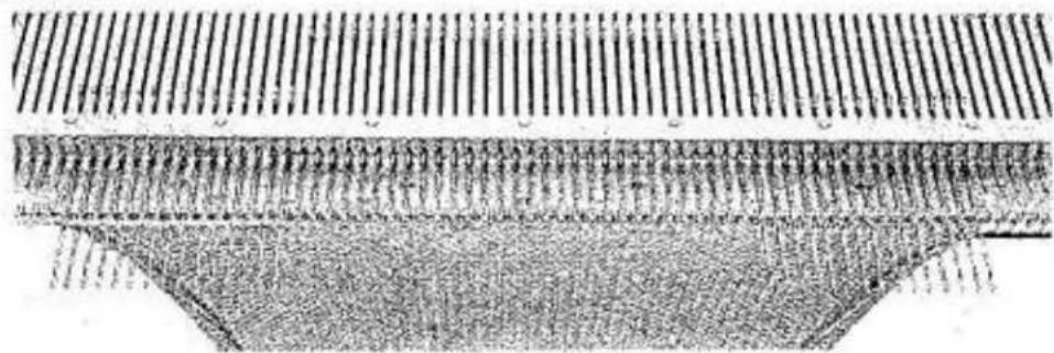 Empisal Knitmaster 321 - POCKETS IN PLAIN KNITTING - 3