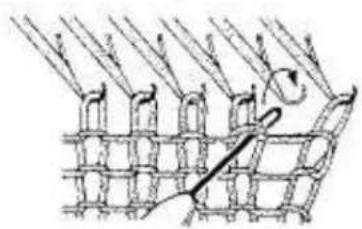 Empisal Knitmaster 321 - INCREASING ONE STITCH FULLY FASHIONED - 4