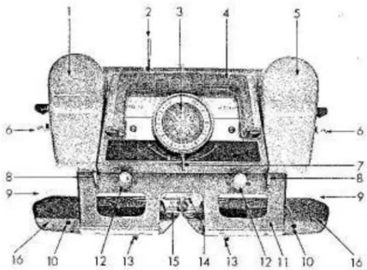 Empisal Knitmaster 321 - NEEDLE BED - 1