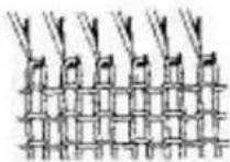 Empisal Knitmaster 321 - TENSION AND STITCH SIZES - 3